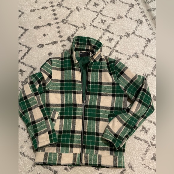ASOS Other - Asos men’s lined flannel zippered jacket